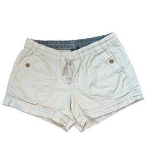 North Face khaki shorts size medium